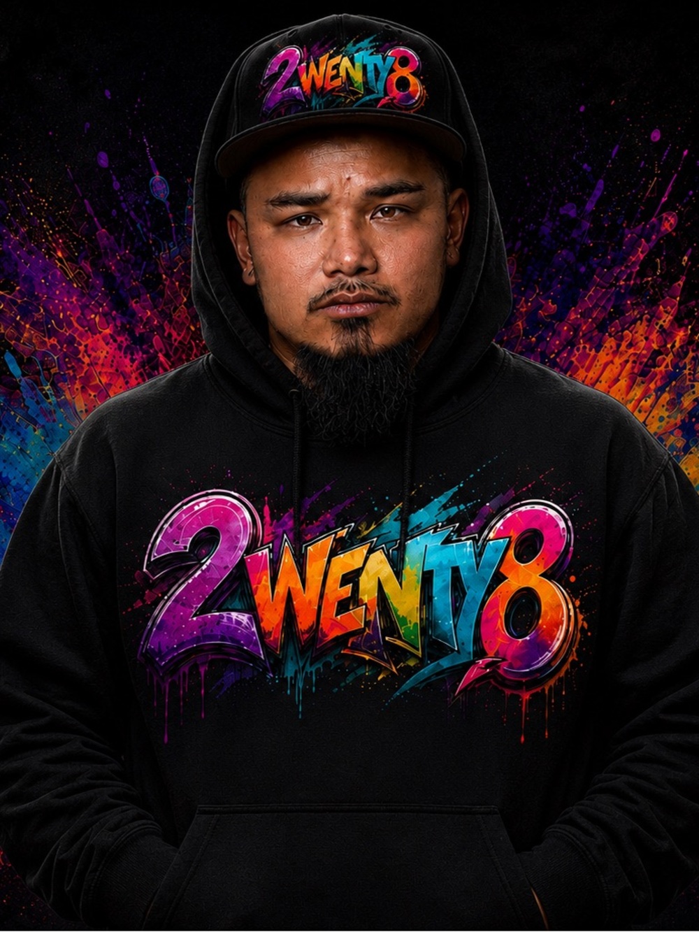 2wenty8 “Spray” Hoodie